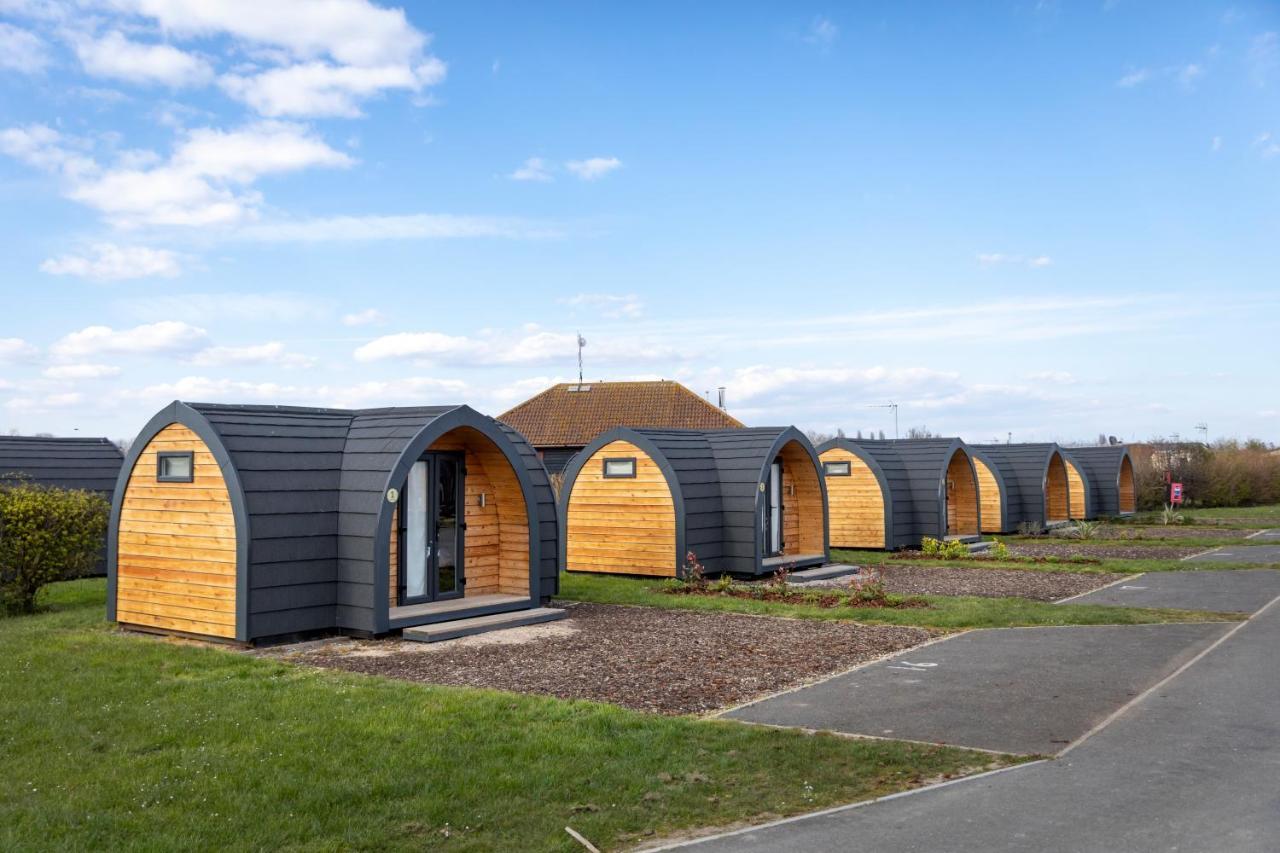קראנטוק Camping Pods Trevella Holiday Park מראה חיצוני תמונה