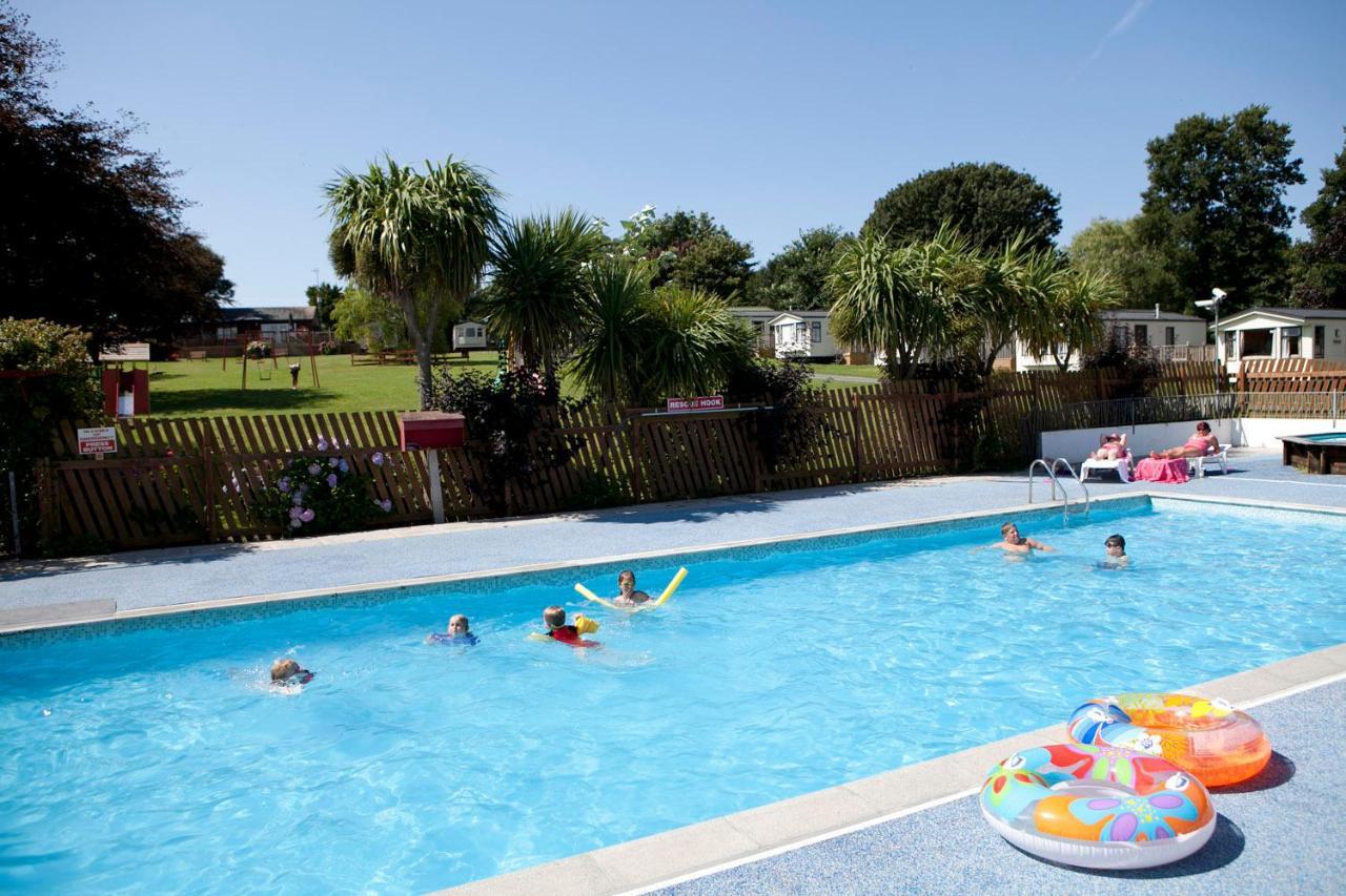 קראנטוק Camping Pods Trevella Holiday Park מראה חיצוני תמונה