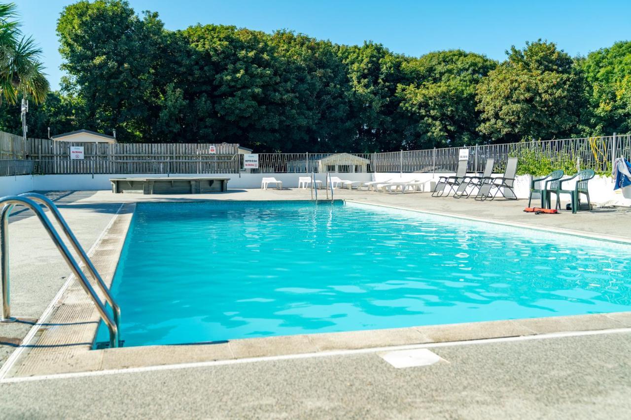 קראנטוק Camping Pods Trevella Holiday Park מראה חיצוני תמונה